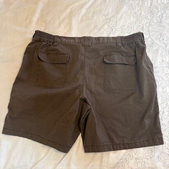The Foundry Supply Co Mens Cargo Shorts Brown Size 50 Big & Tall Cotton - Picture 2 of 10